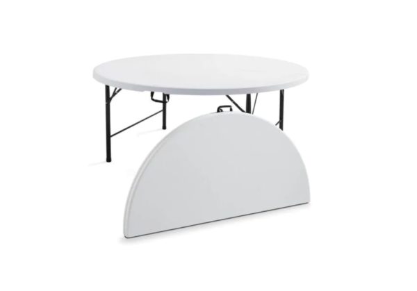 Location mobilier table ronde 1m80