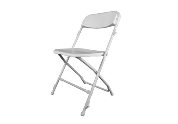 Chainse pliante blanche